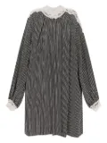 Chloé lace-trimmed geometric-print mini dress - Black