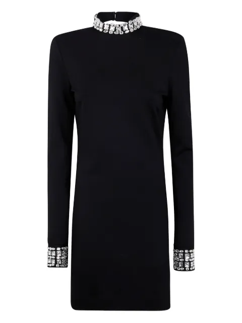 Blugirl rhinestone-embellished high-neck dress