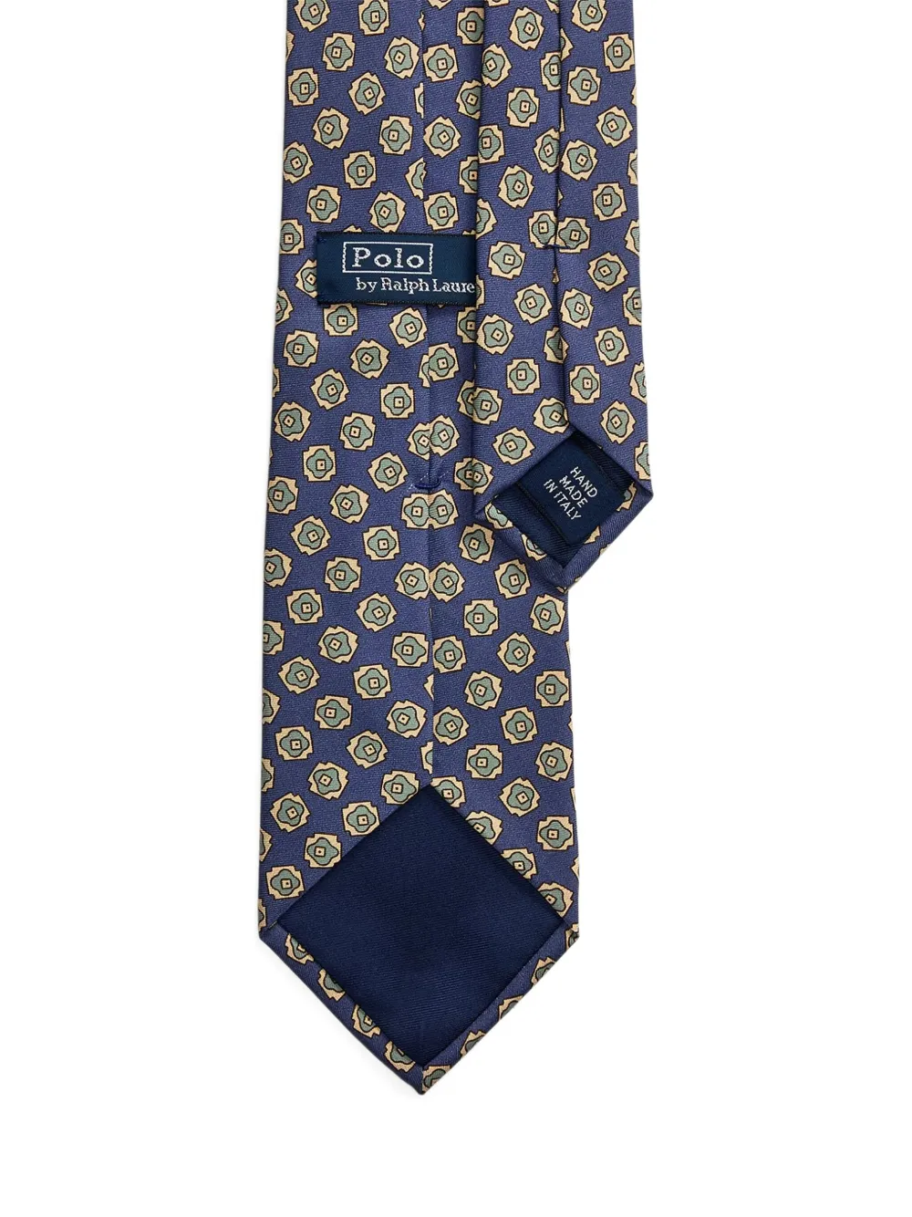 Polo Ralph Lauren patterned silk tie - Blauw