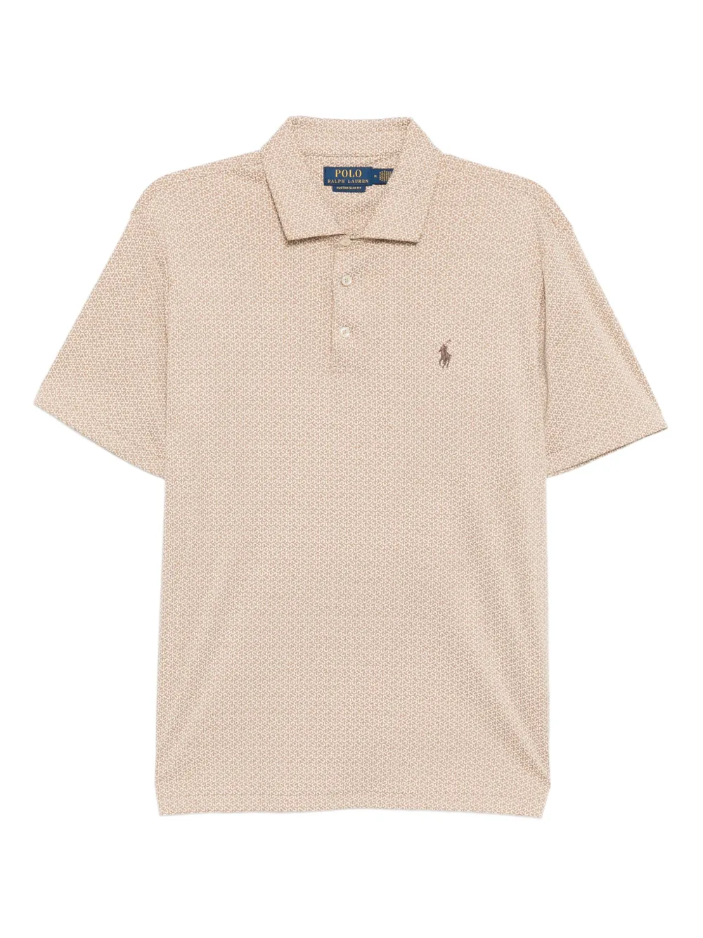 Polo Ralph Lauren Poloshirt mit Logo-Stickerei - Nude