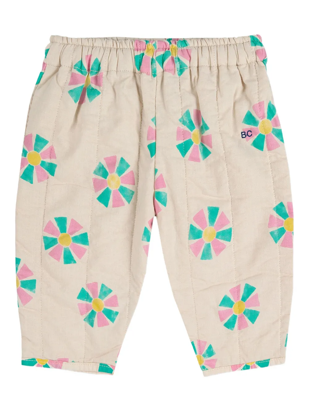 Bobo Choses Flower-print Trousers In Multi