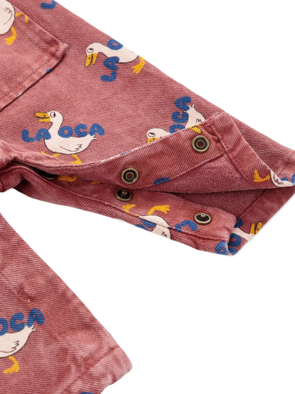 Bobo Choses La Oca Collared Jumpsuit In Pink