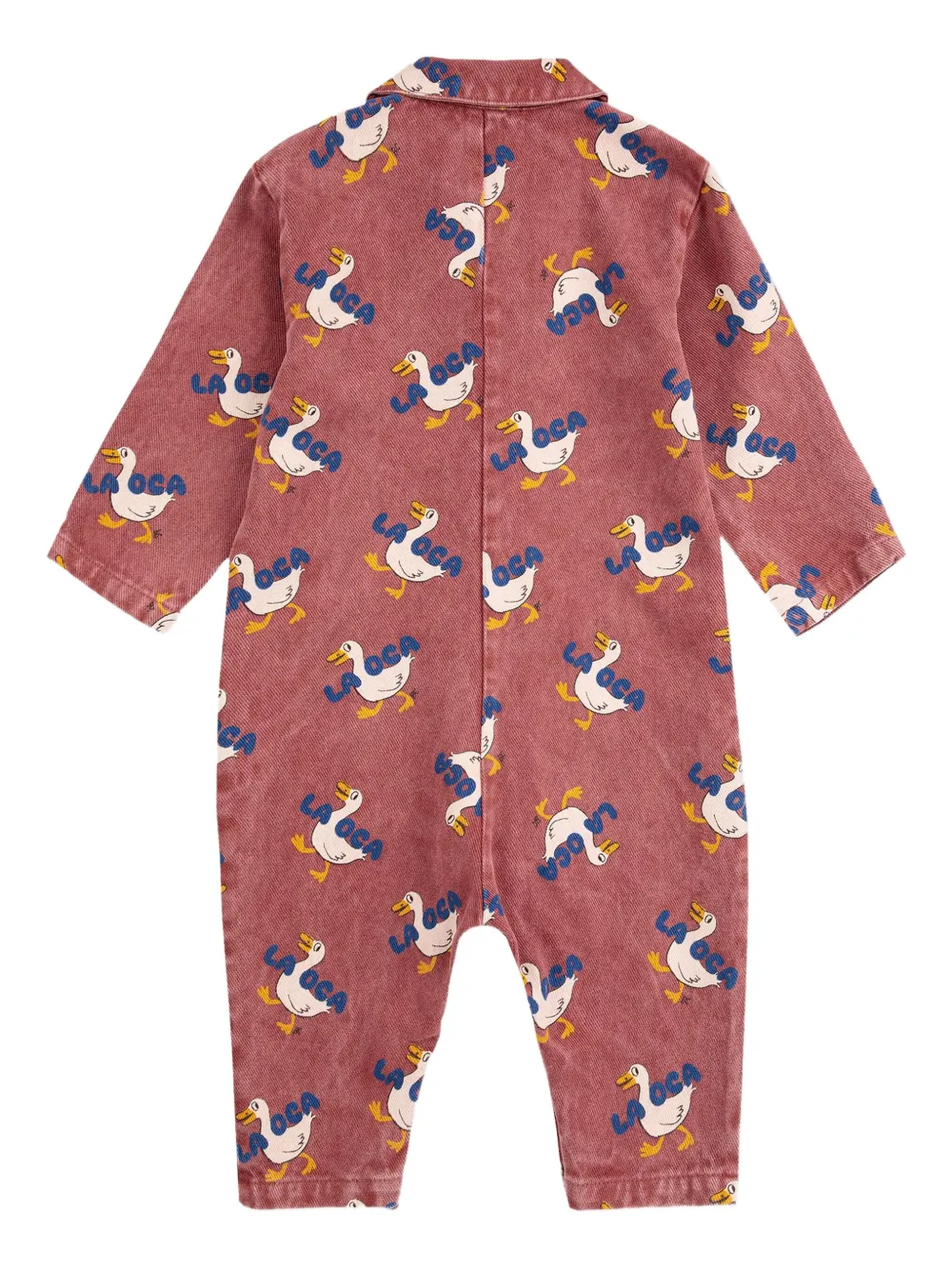 Bobo Choses La Oca collared jumpsuit - Rood