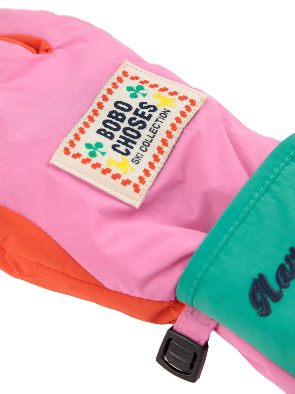 Bobo Choses Handschoenen met logopatch Roze