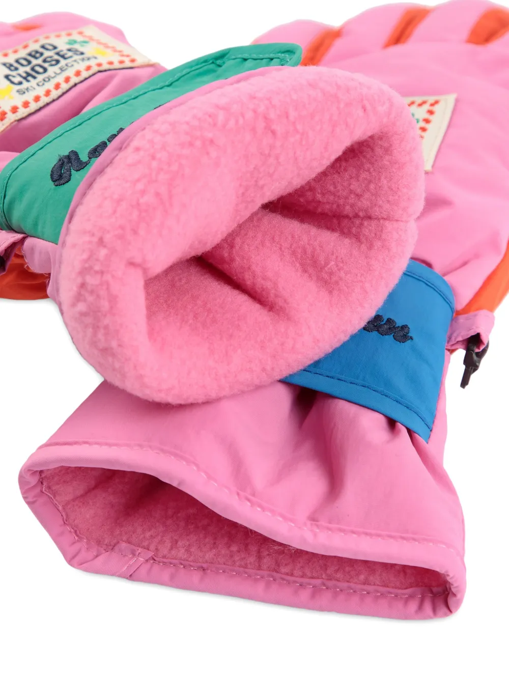 Bobo Choses Handschoenen met logopatch Roze