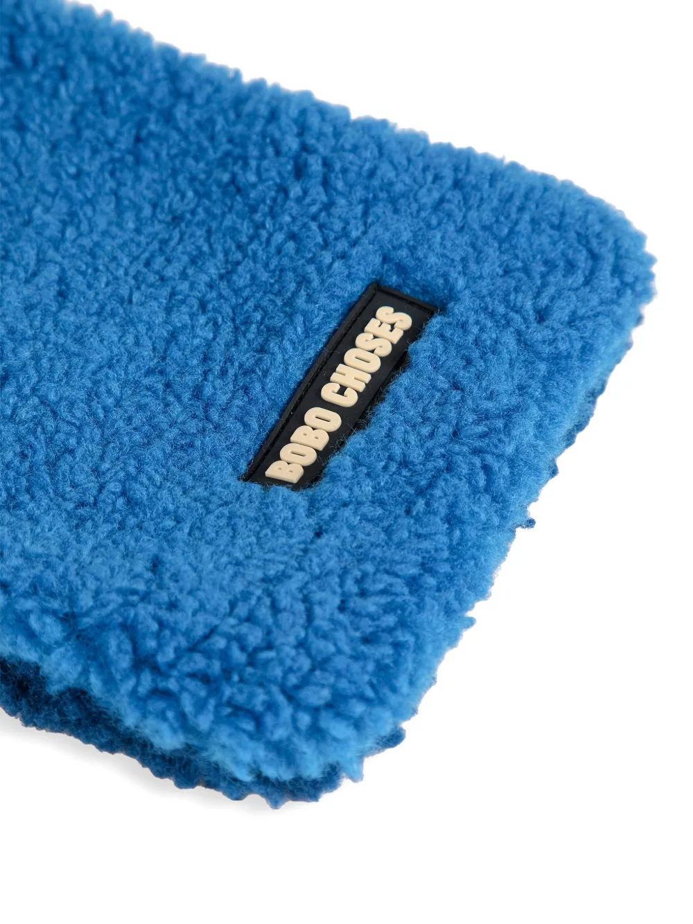Bobo Choses teddy fleece scarf Blauw