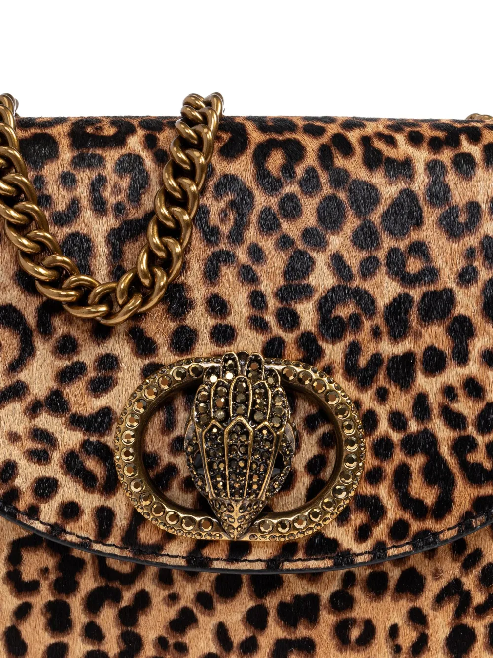 Kurt Geiger London Chelsea schoudertas Bruin