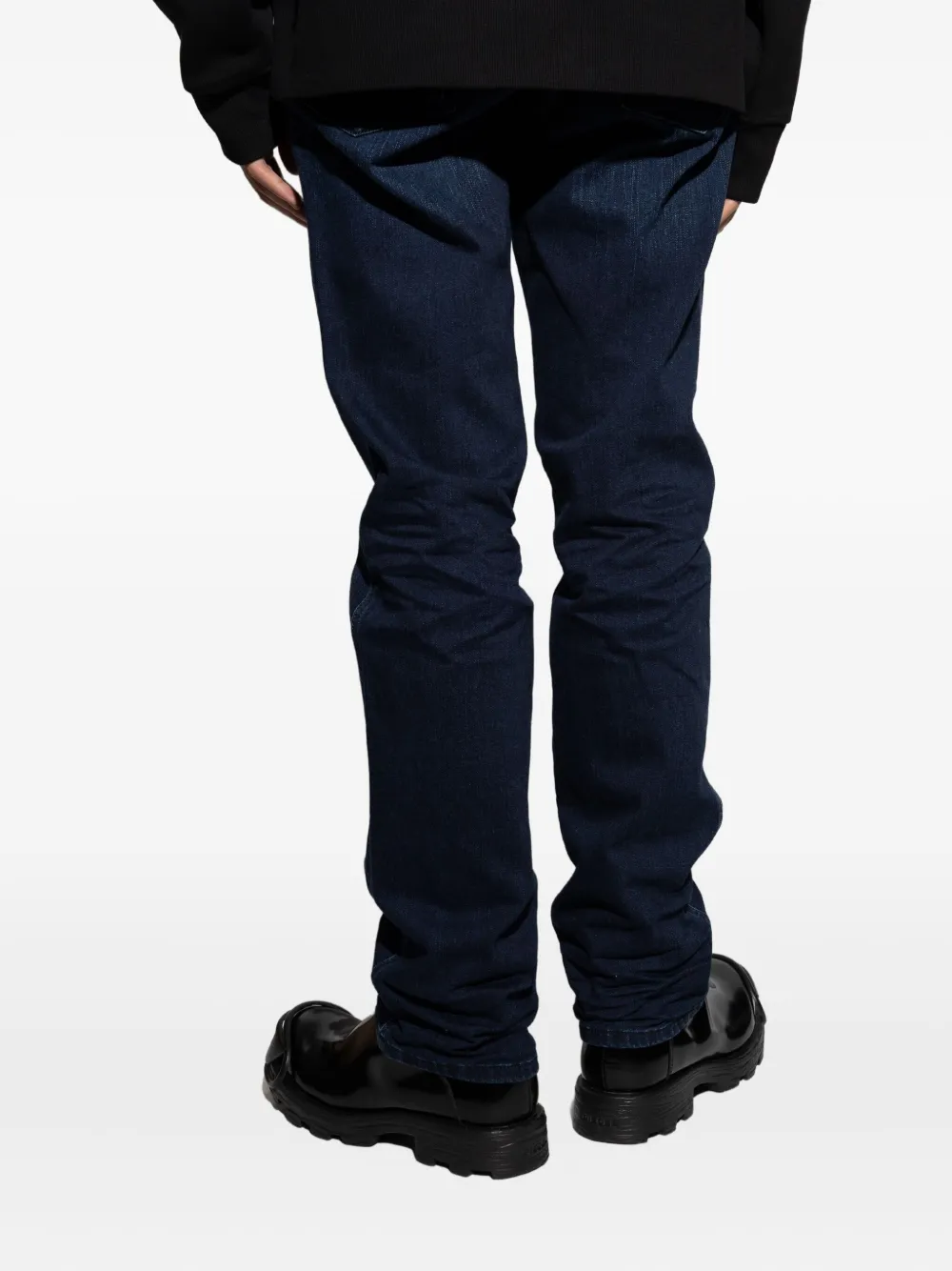 Diesel 1993 D-Vyl jeans met logoplakkaat Blauw