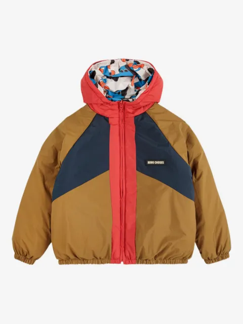 Bobo Choses colour-block dog-print jacket