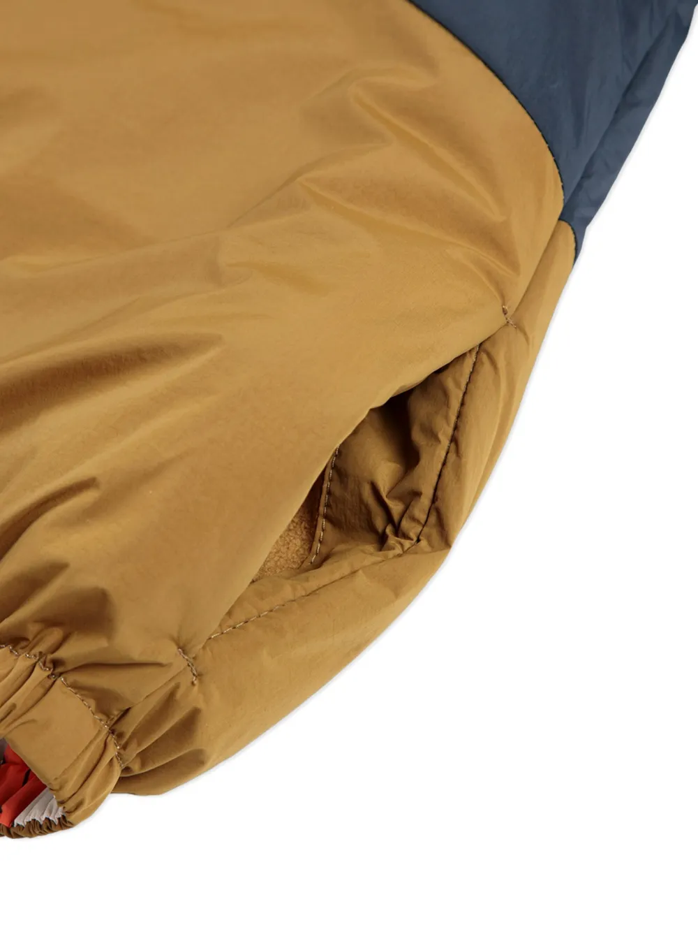 Bobo Choses Colour-block Dog-print Jacket In Brown