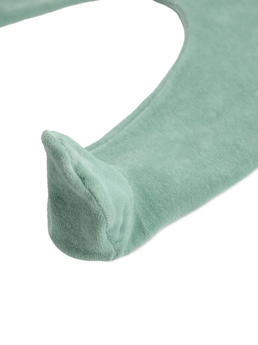 Bobo Choses Velour Footless Trousers In Green