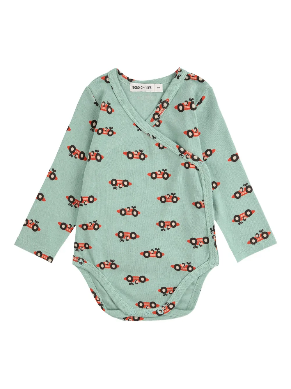 Bobo Choses racing car-print body | Green | Image 1