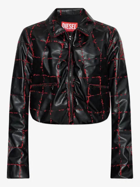 Diesel Jaqueta cropped matelassê