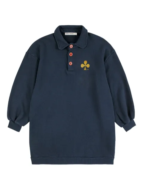 Bobo Choses clover-embroidered dress