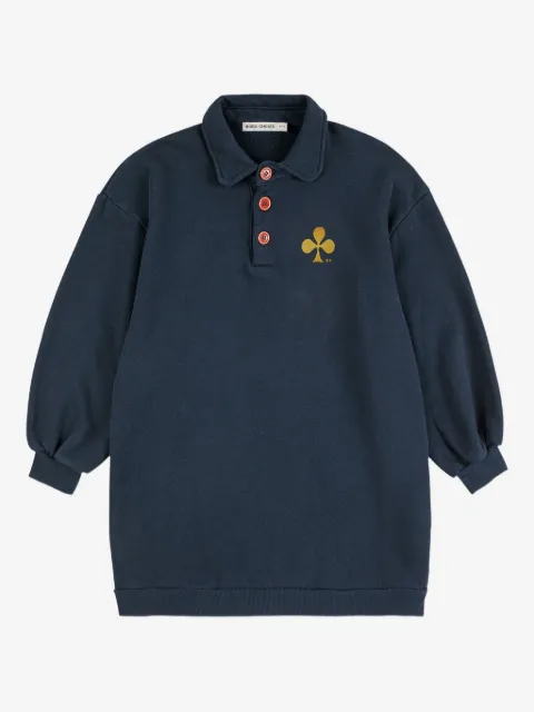 Bobo Choses clover-embroidered dress