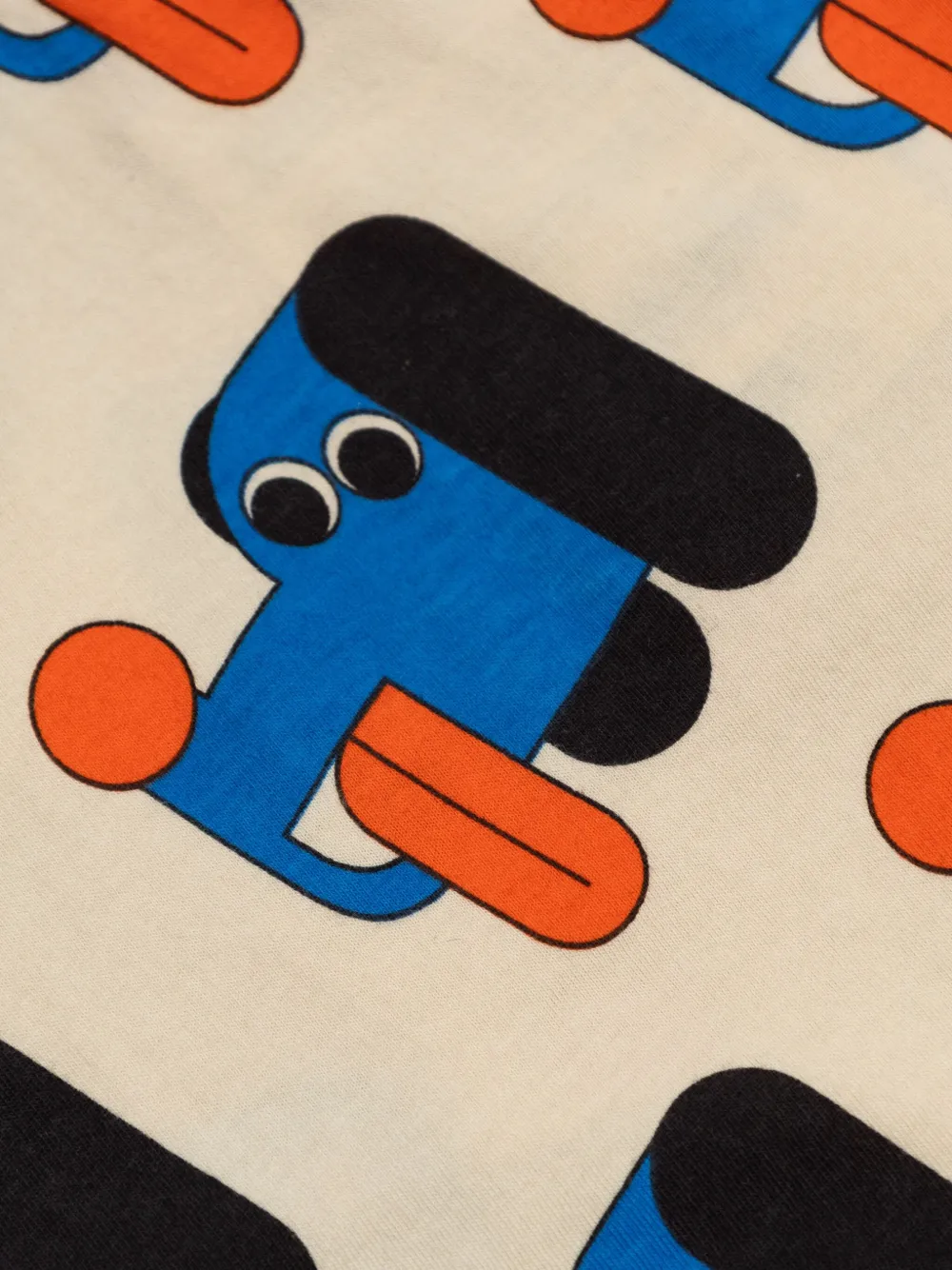 Bobo Choses dog-print T-shirt Beige