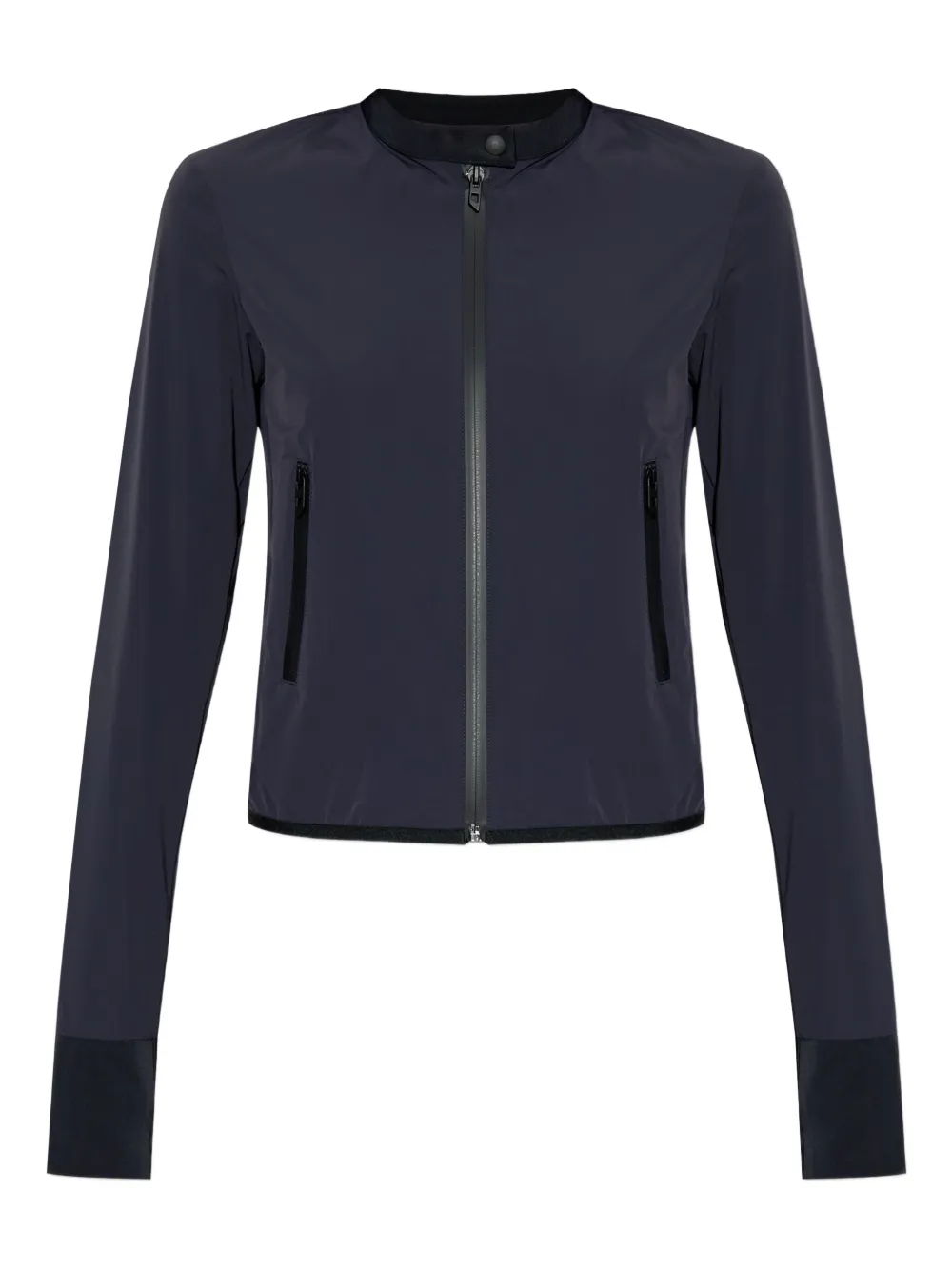 Diesel G-ervin Zip-front Stand-collar Jacket In Blue