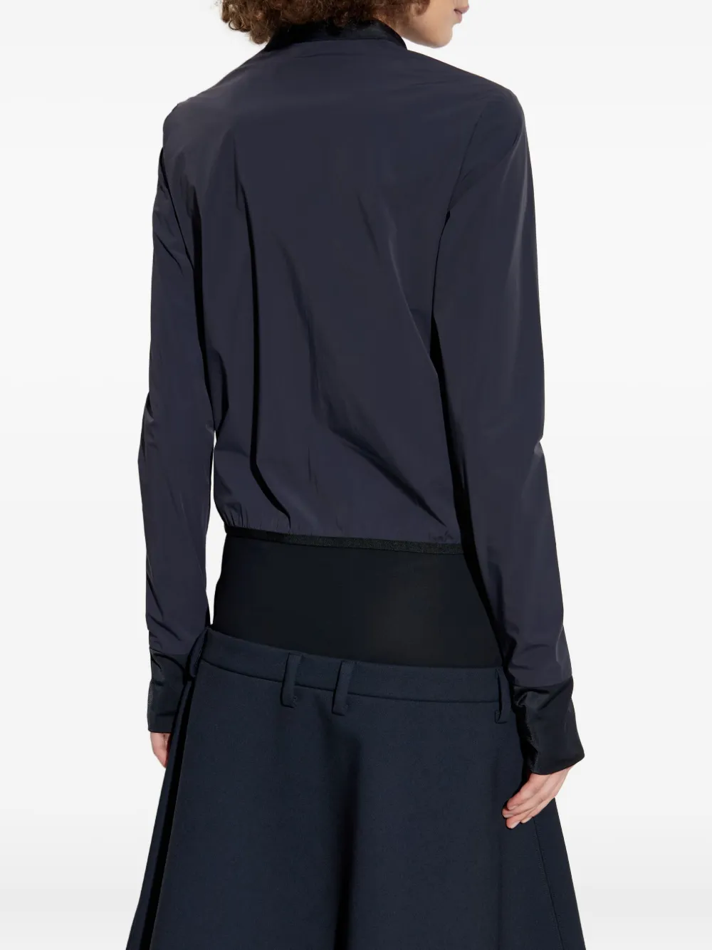 Diesel G-ervin Zip-front Stand-collar Jacket In Blue