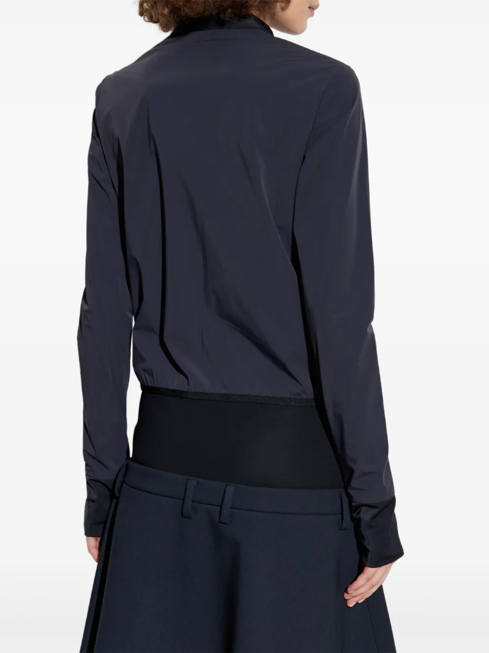 Diesel G-Ervin jack met opstaande kraag en rits Blauw