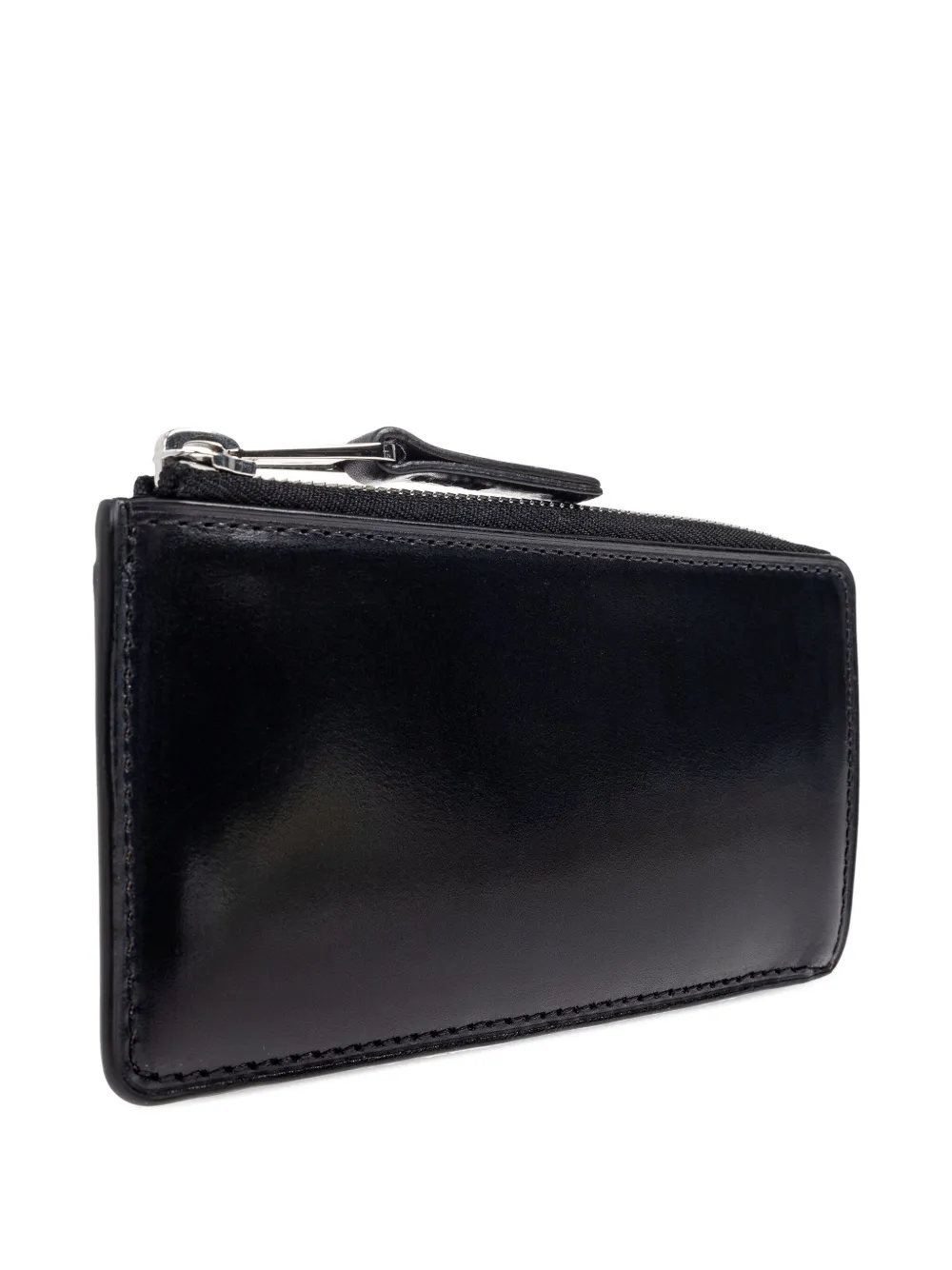 LEMAIRE Leren portemonnee met rits Zwart