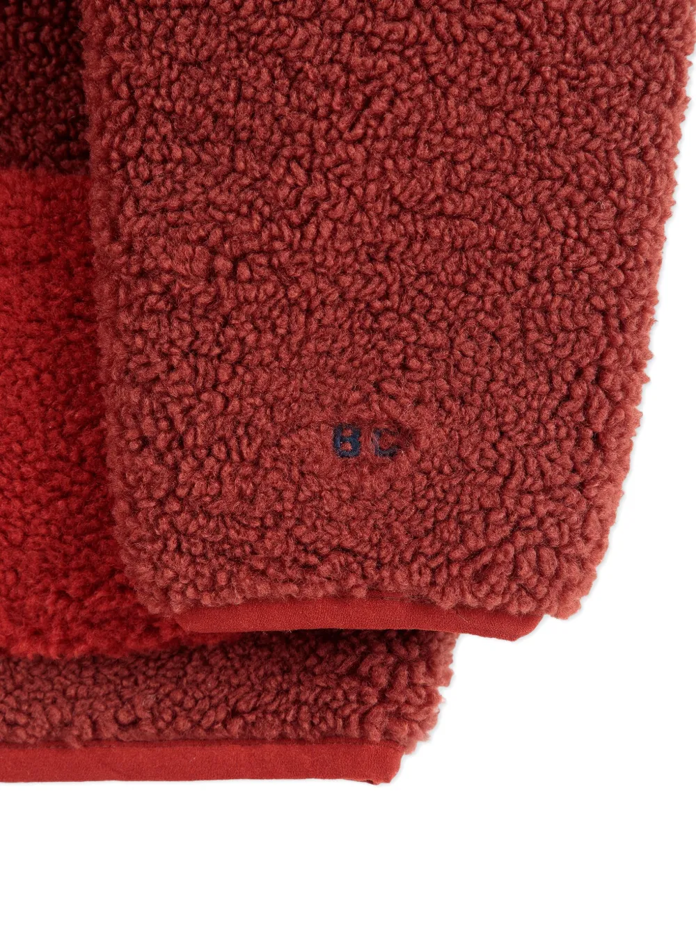 Bobo Choses Fleece jack met eendenprint Groen