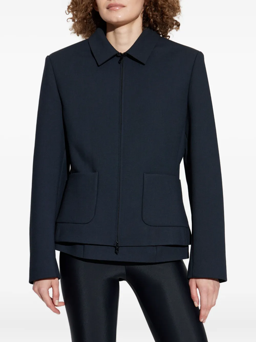 Diesel G-cesara Zip-front Pocket Jacket In Blue