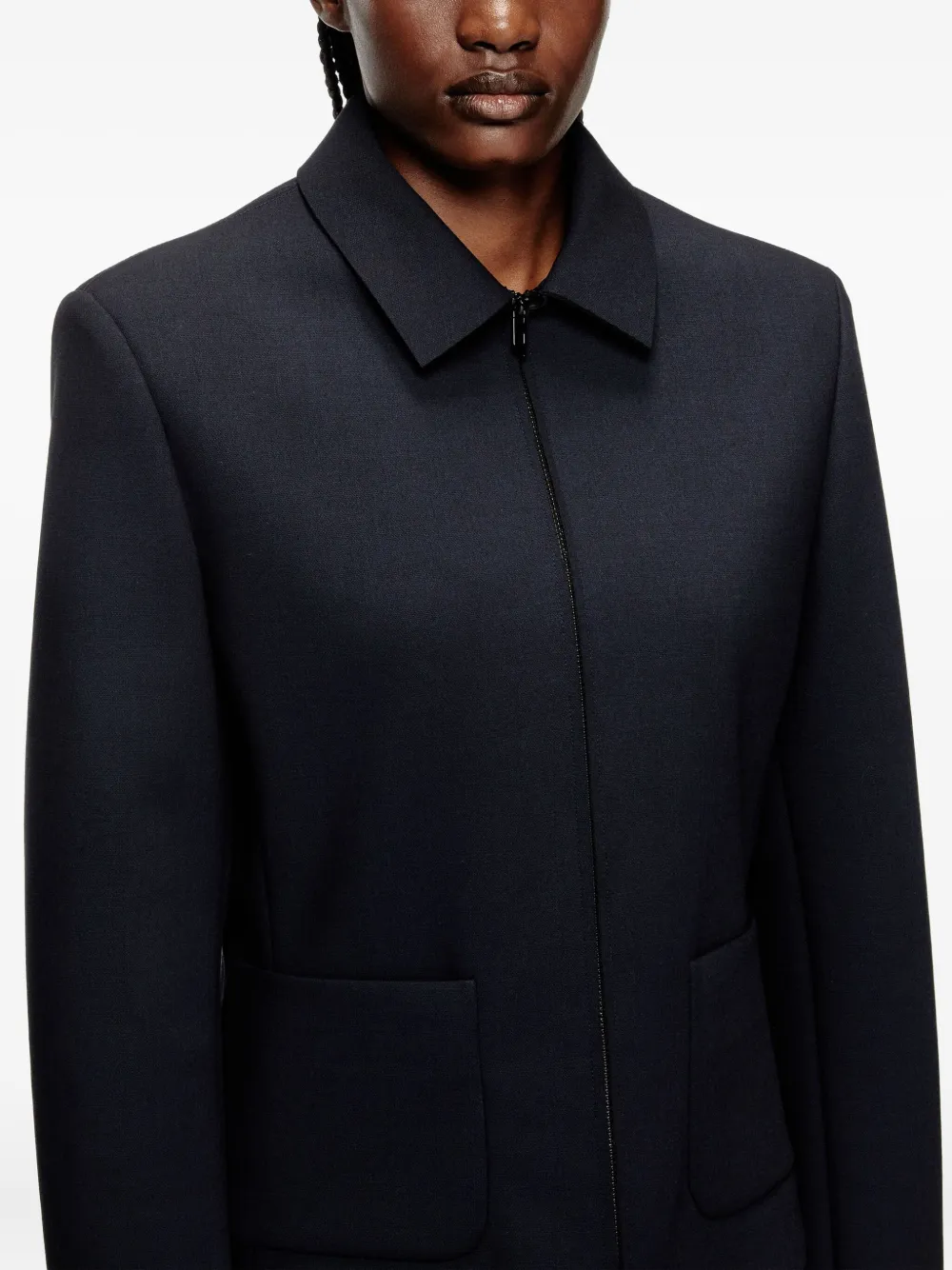 Diesel G-Cesara jack met zak en rits Blauw