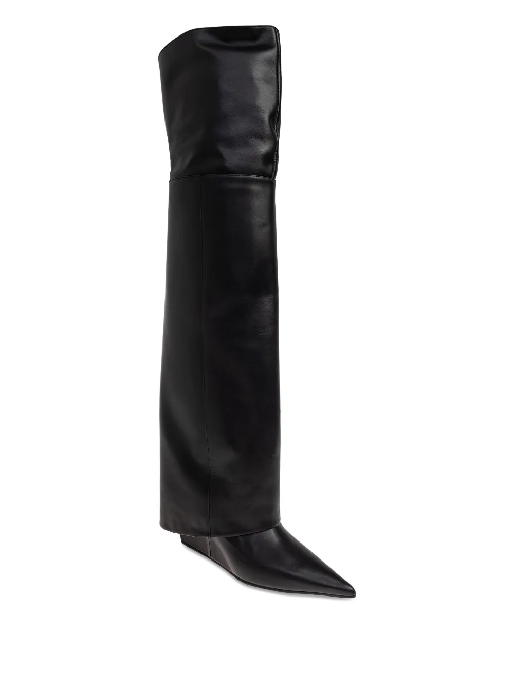 Vic Matie 100mm over-the-knee leather boots | Black | Image 1