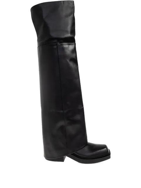 Vic Matie Slouch-leg square-toe boots