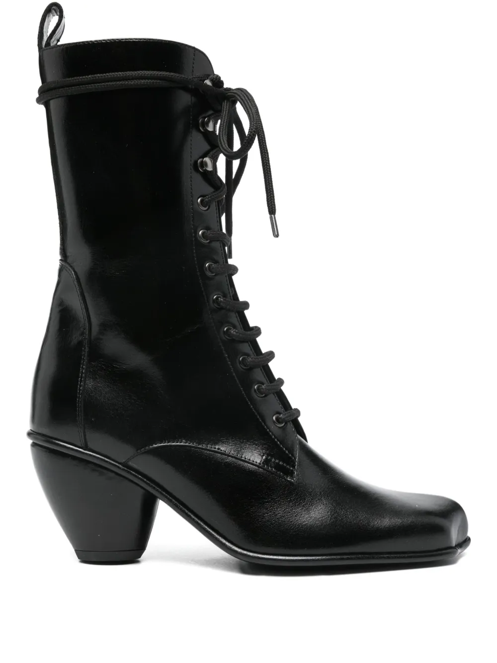Vivienne Westwood 65mm lace-up leather boots Black
