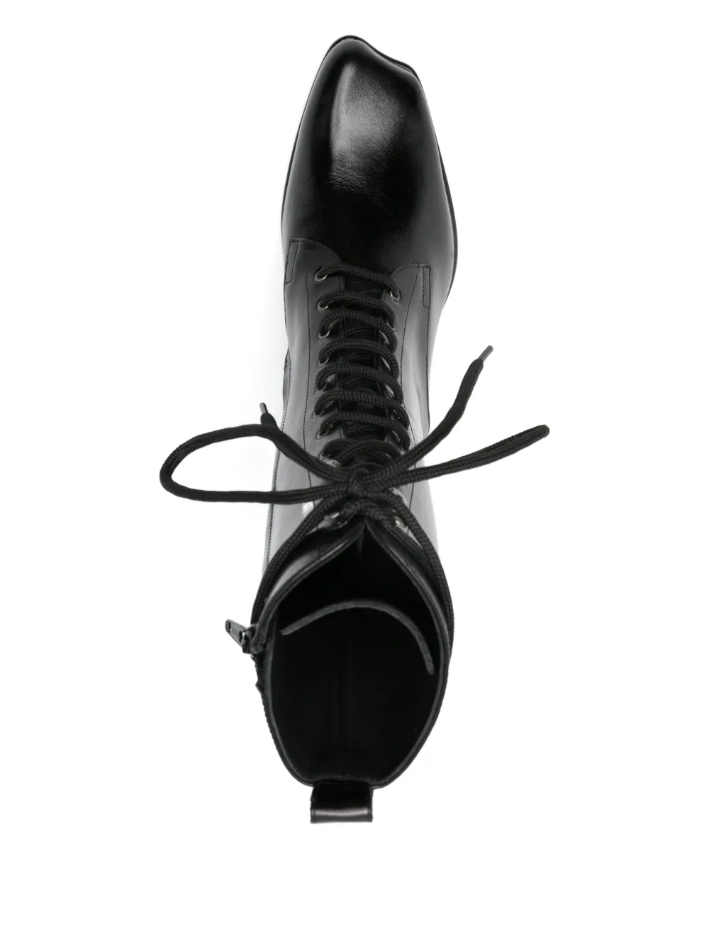 Vivienne Westwood 65mm lace-up leather boots Black