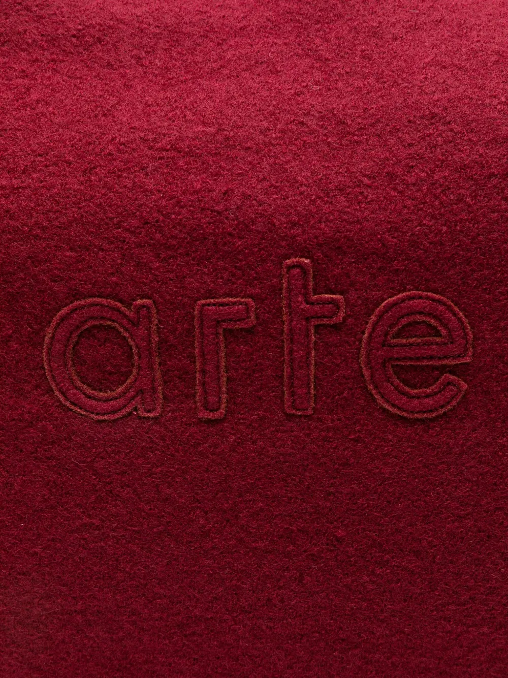 Arte Antwerp Embroidered-logo Tote Bag In Red