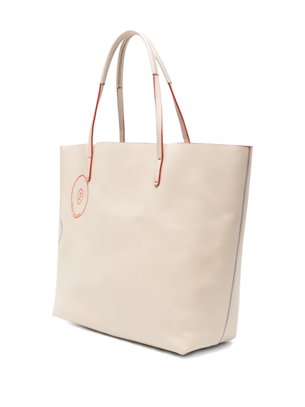Vivienne Westwood Large Studio Orb-motif Tote Bag In Neutral