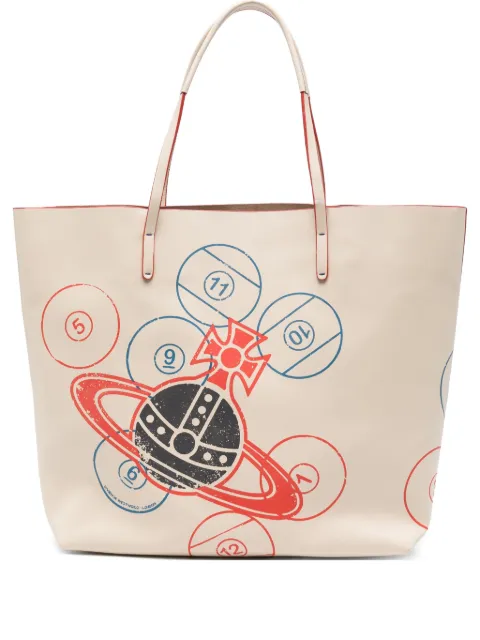 Vivienne Westwood large Studio Orb-motif tote bag
