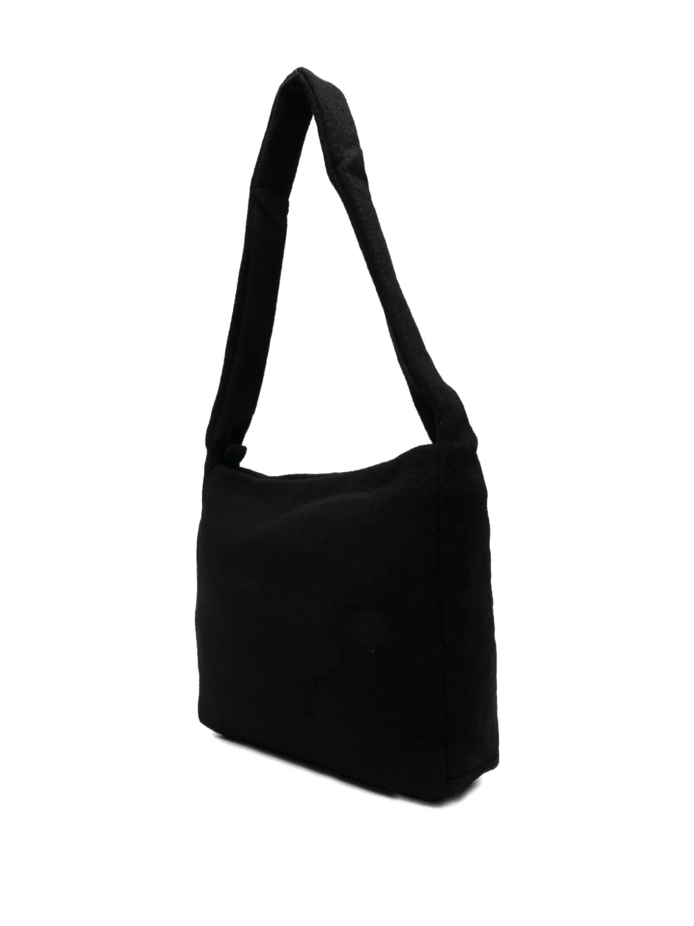 Arte Antwerp Embroidered-logo Shouder Bag In Black