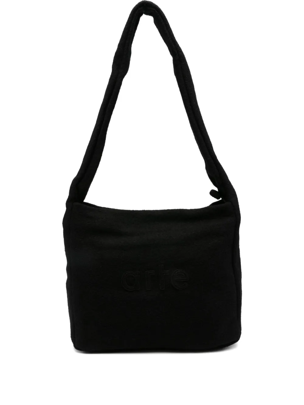 Arte Antwerp embroidered-logo shouder bag | Black | Image 1