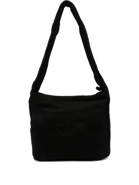 Arte Antwerp embroidered-logo shouder bag