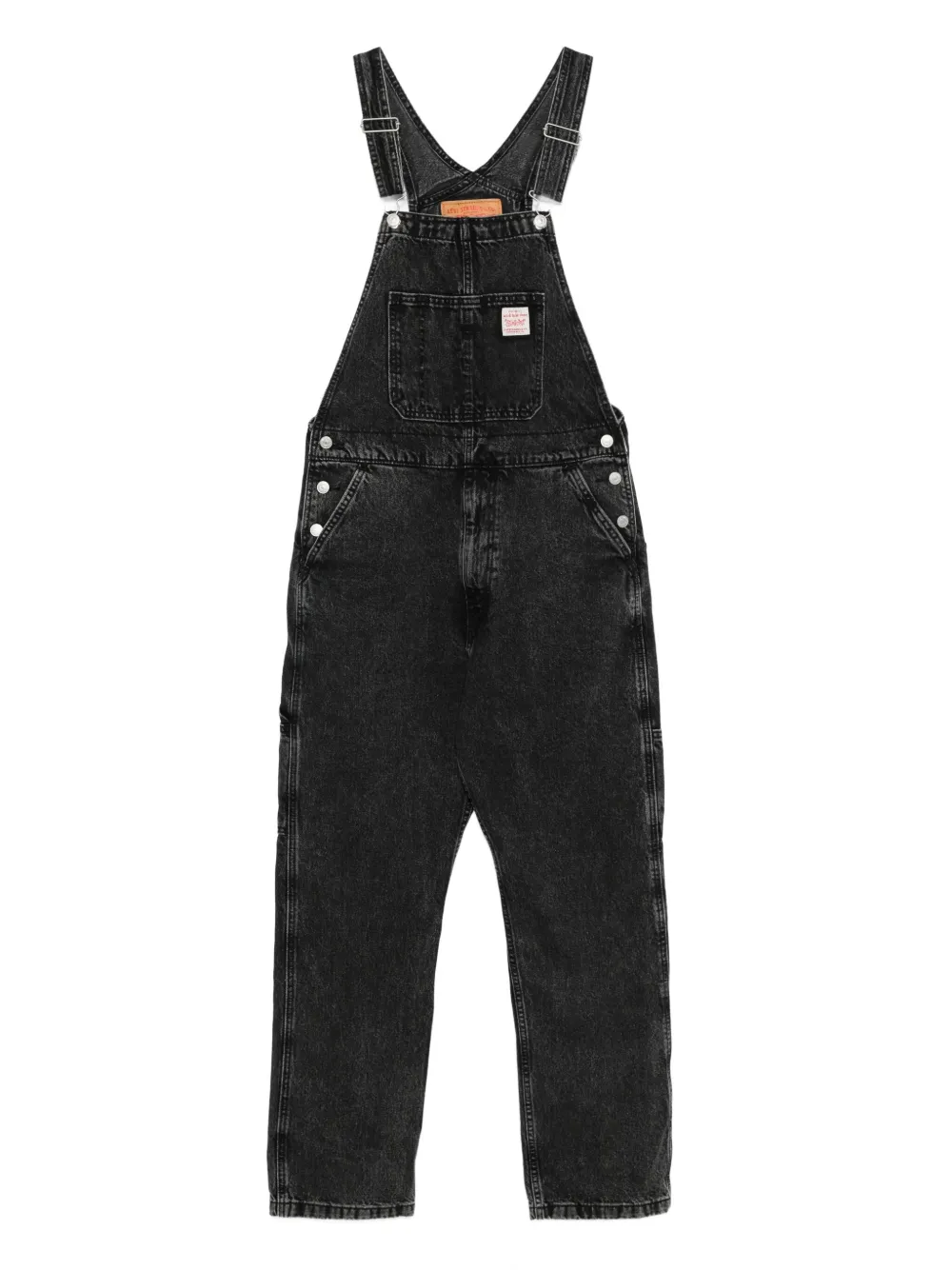 Levi's Red Tab denim dungarees | Black | Image 1