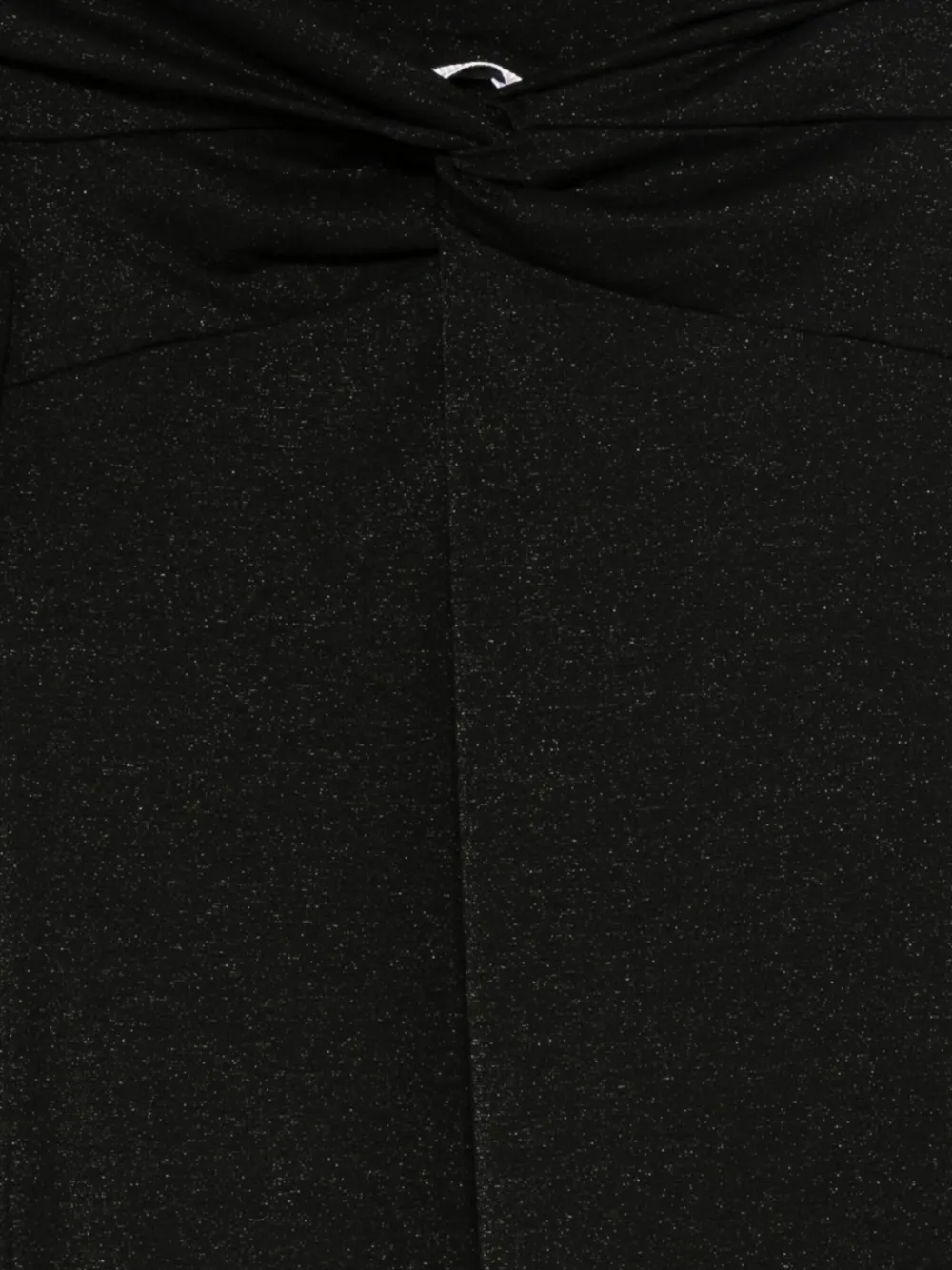 Ottod'ame Off-shoulder Dress In Black