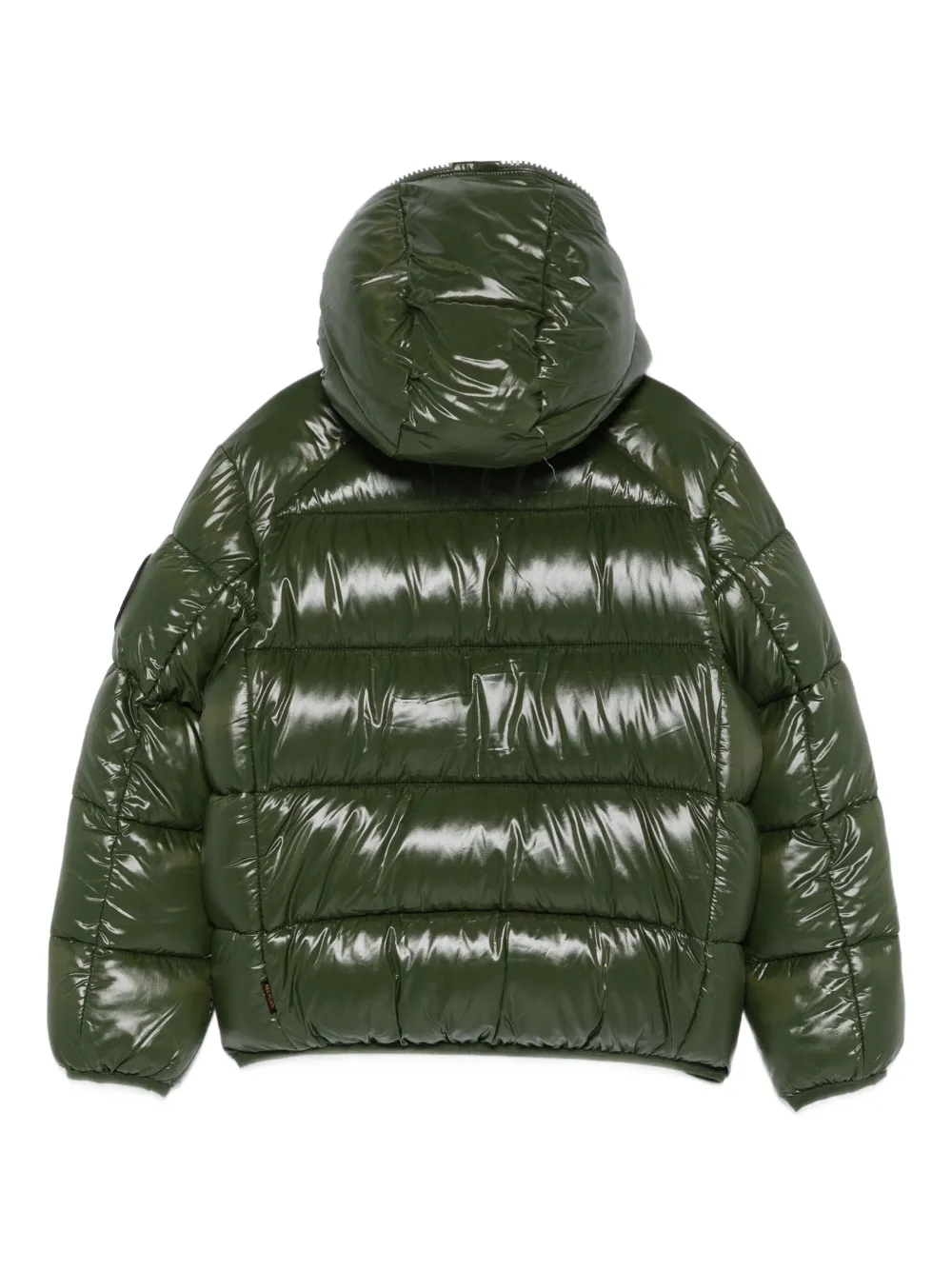 Save The Duck Kids logo-patch padded jacket | Boys Padded Jackets | Image 2