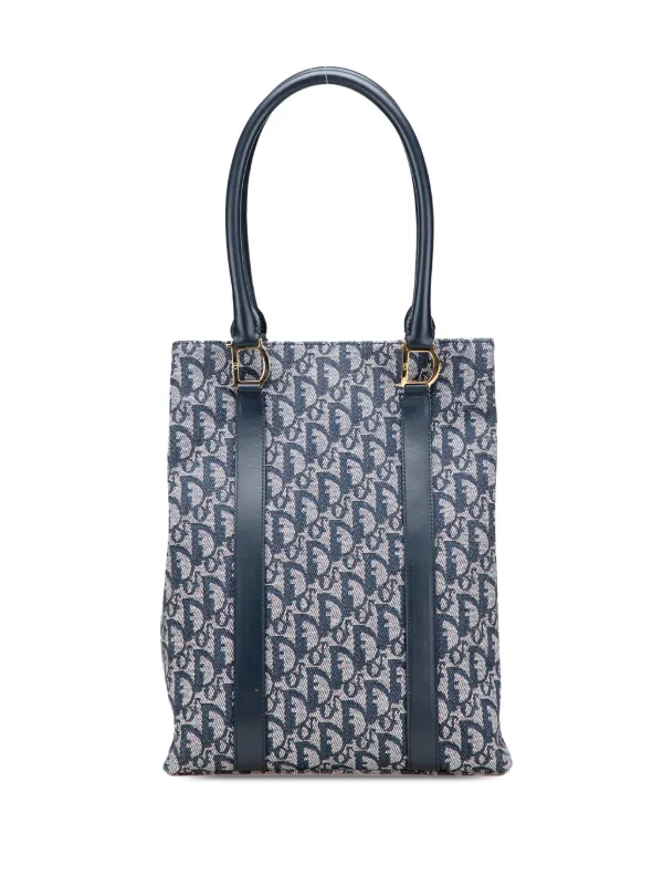 Christian Dior trotter tote bag white Dior Trotter – VintageShop solo