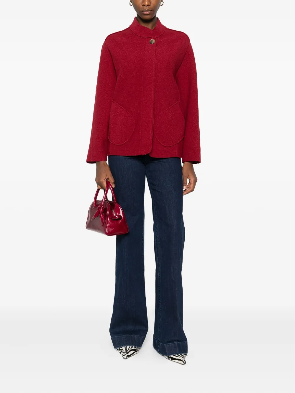 Why Ci asymmetric jacket | Fitted Jackets | Image 2