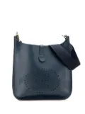 Hermès Pre-Owned 2001 Courchevel Evelyne I GM crossbody bag - Blue