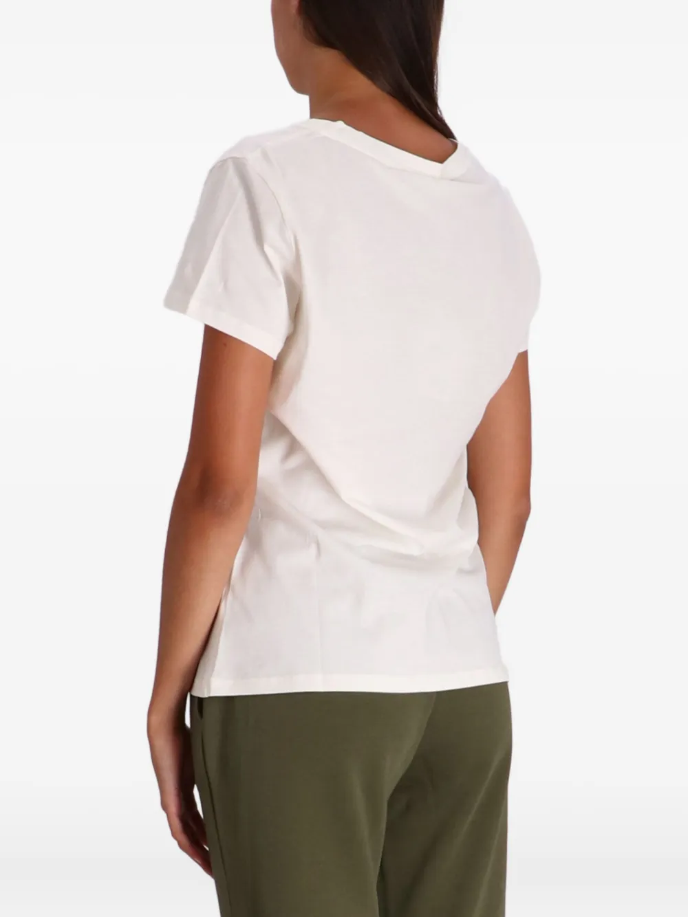 LIU JO T-shirt met logo Beige