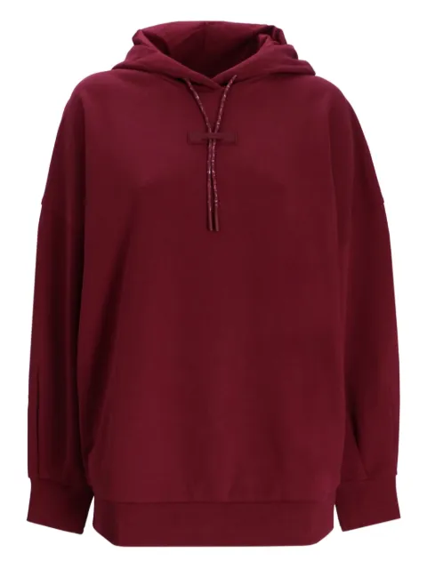 Armani Exchange logo-detail drawstring hoodie