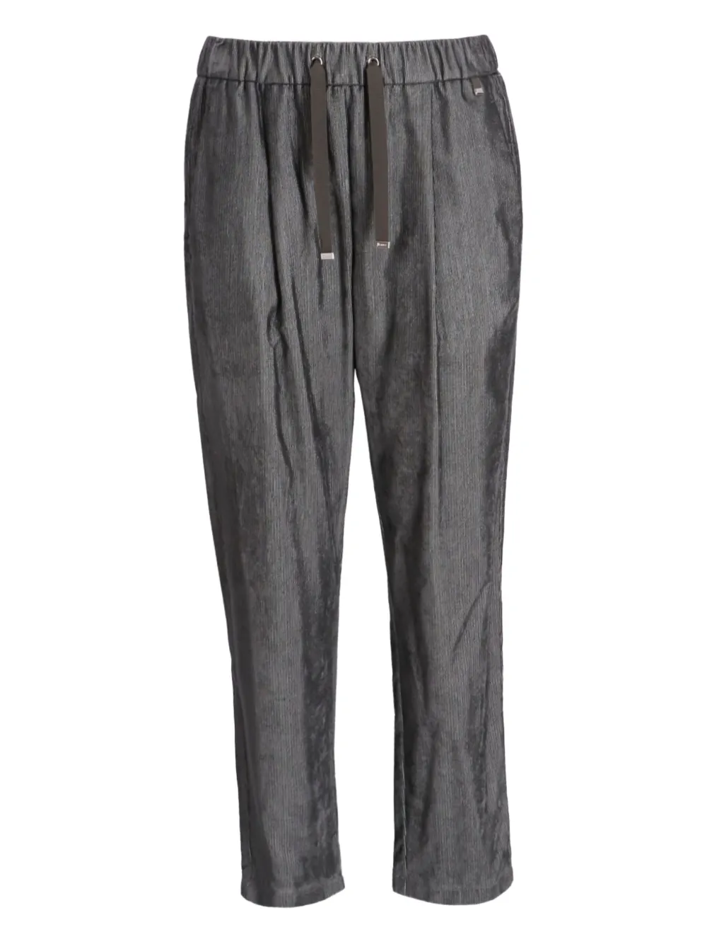 Herno drawstring ribbed trousers | Grey | Image 1