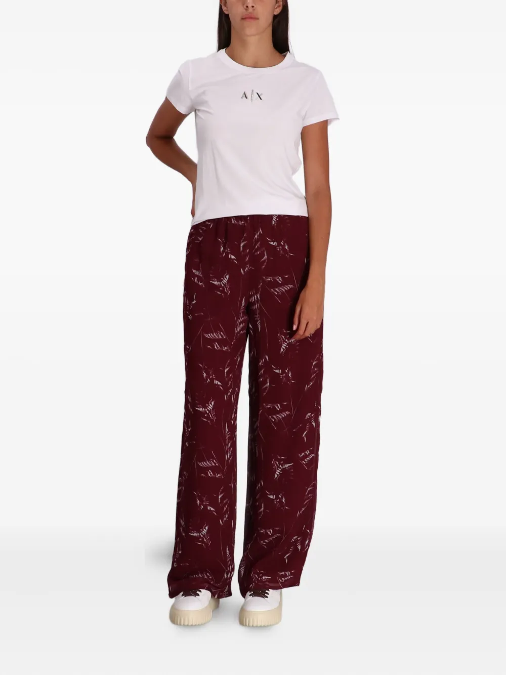 Armani Exchange logo-embellished cotton T-shirt | T-Shirts & Jersey Shirts | Image 2