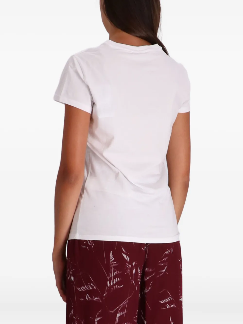 Armani Exchange T-shirt met logo Wit