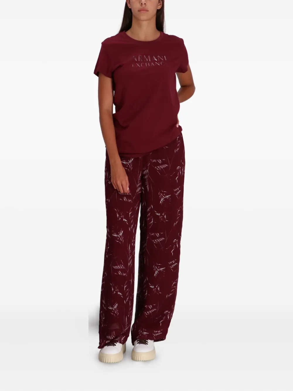 Armani Exchange logo-embellished cotton T-shirt | T-Shirts & Jersey Shirts | Image 2