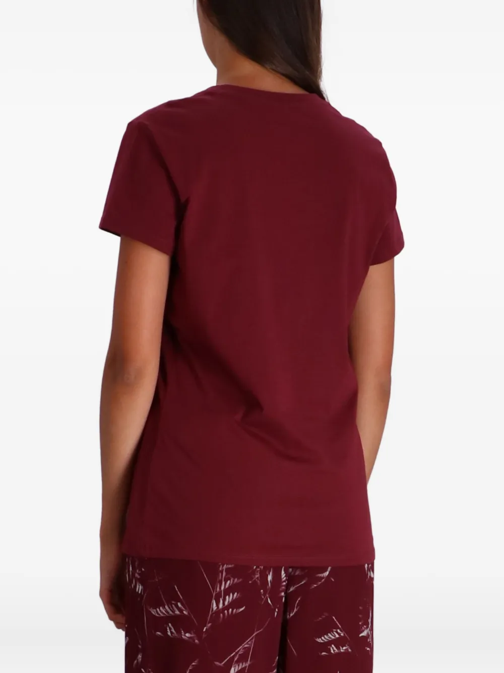 Armani Exchange T-shirt met logo Rood
